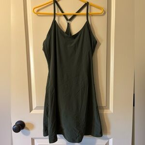 Outdoor Voices Green Exercise Dress - Size Small